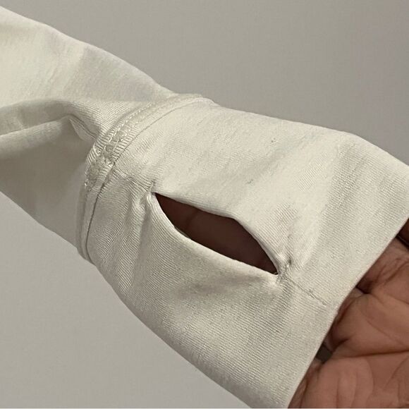 ATHLETA white full zip active jacket - Picture 7 of 10